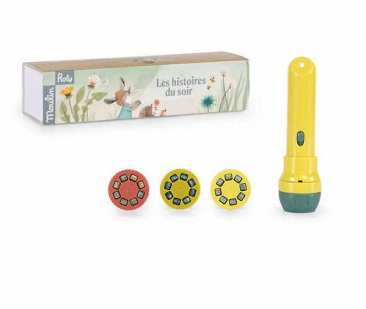 (Pre-Order) Moulin Roty Assorted Torch Lights Story Book Series