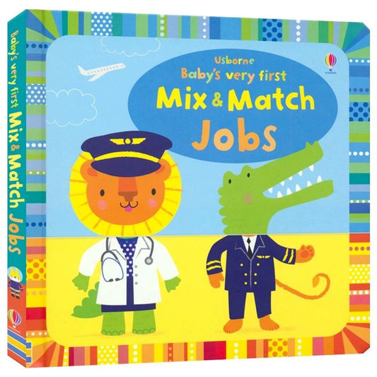(Pre-Order) Usborne Baby's Very First Mix & Match Job