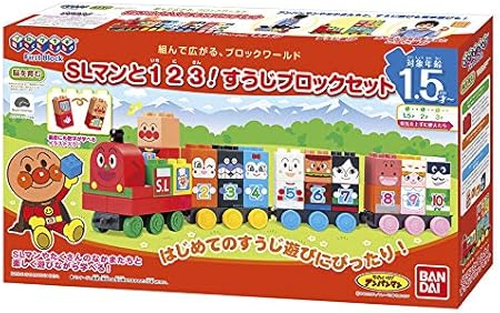 (Pre-Order) Anpanman BlockLabo SL Man and 123! Number Block Set