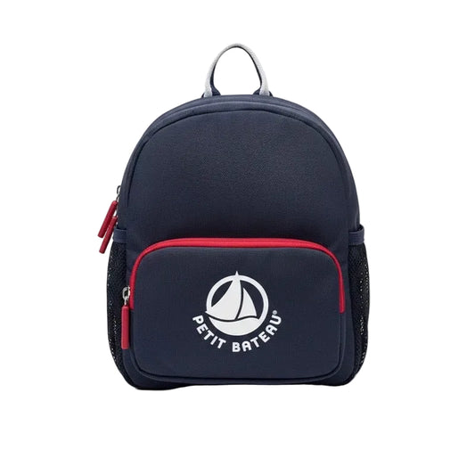 (Pre-order) Petit Bateau Toddler Backpack - Navy