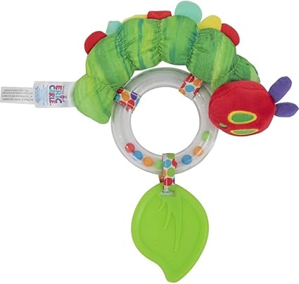 (Pre-Order) The Very Hungry Caterpillar by Eric Carle Harapeko Rattle