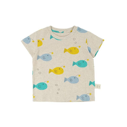 Rice & Sky Colorful Fish Tee Set (Incl Matching Shorts)