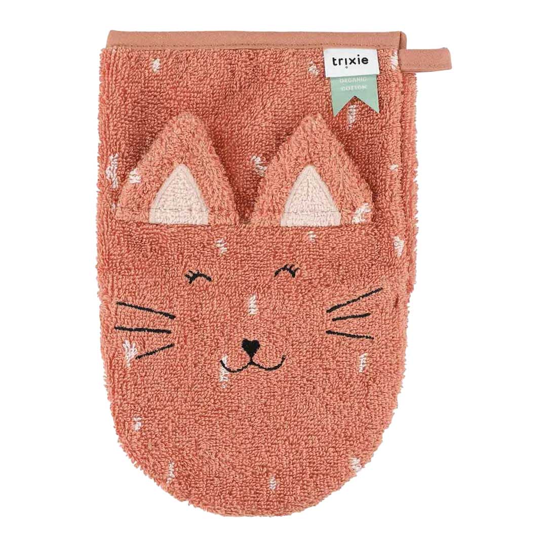 (Pre-Order) SALE Trixie Wash mitt 2-pack | Mrs Cat - Mrs Peacock