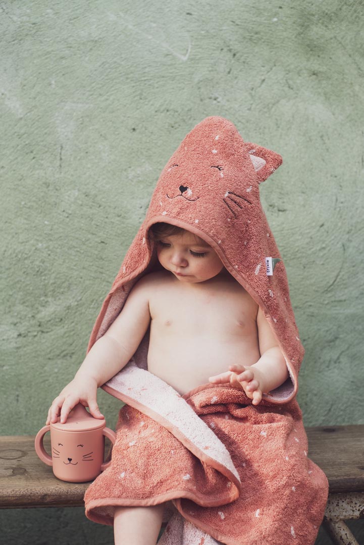 (Pre-Order) SALE Trixie Hooded bath towel | 70x130cm - Mrs. Cat