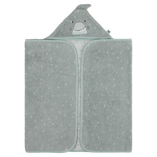 (Pre-Order)Trixie Hooded bath towel | 70x130cm - Mr. Shark