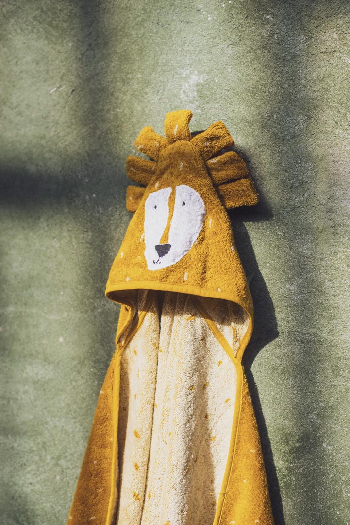 (Pre-Order) SALE Trixie Hooded bath towel | 70x130cm - Mr. Lion