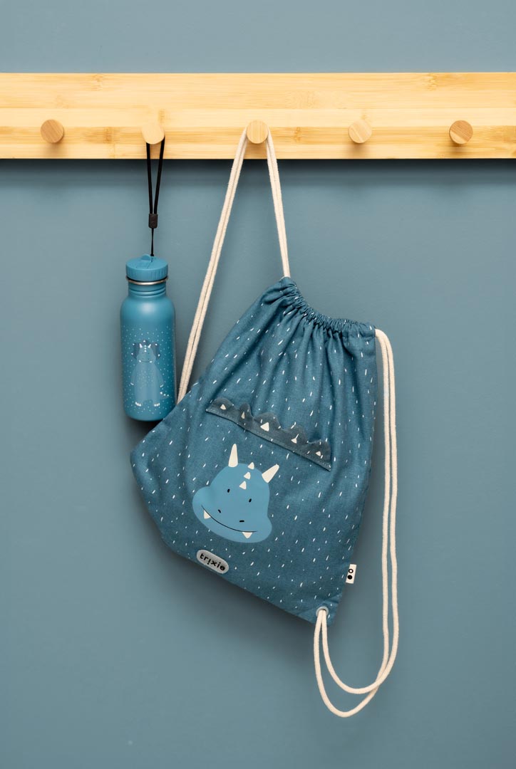 (Pre-Order) SALE Trixie Gym bag - Mr. Triceratops