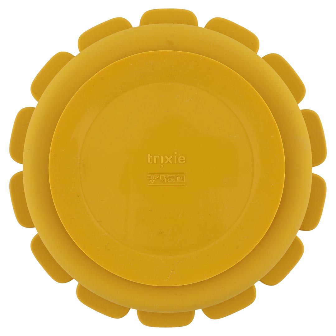 (Pre-Order) SALE Trixie Silicone feeding plate with suction cup - Mr. Lion