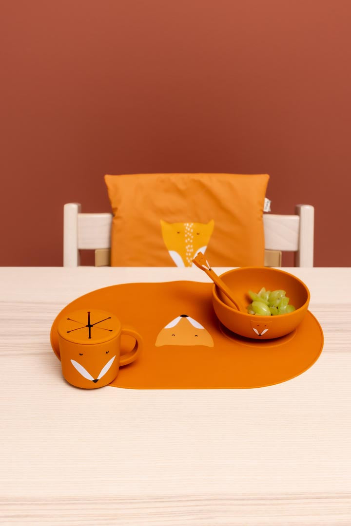 (Pre-Order) SALE Trixie Silicone bowl with suction cup - Mr. Fox