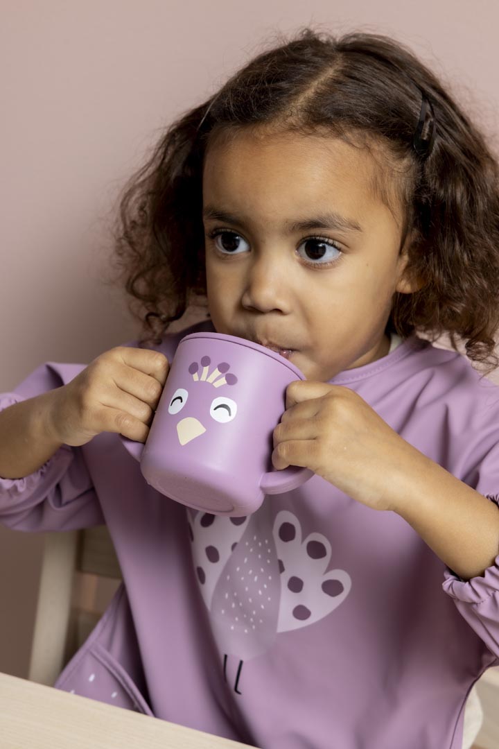 (Pre-Order) SALE Trixie Silicone learning cup - Mrs. Peacock