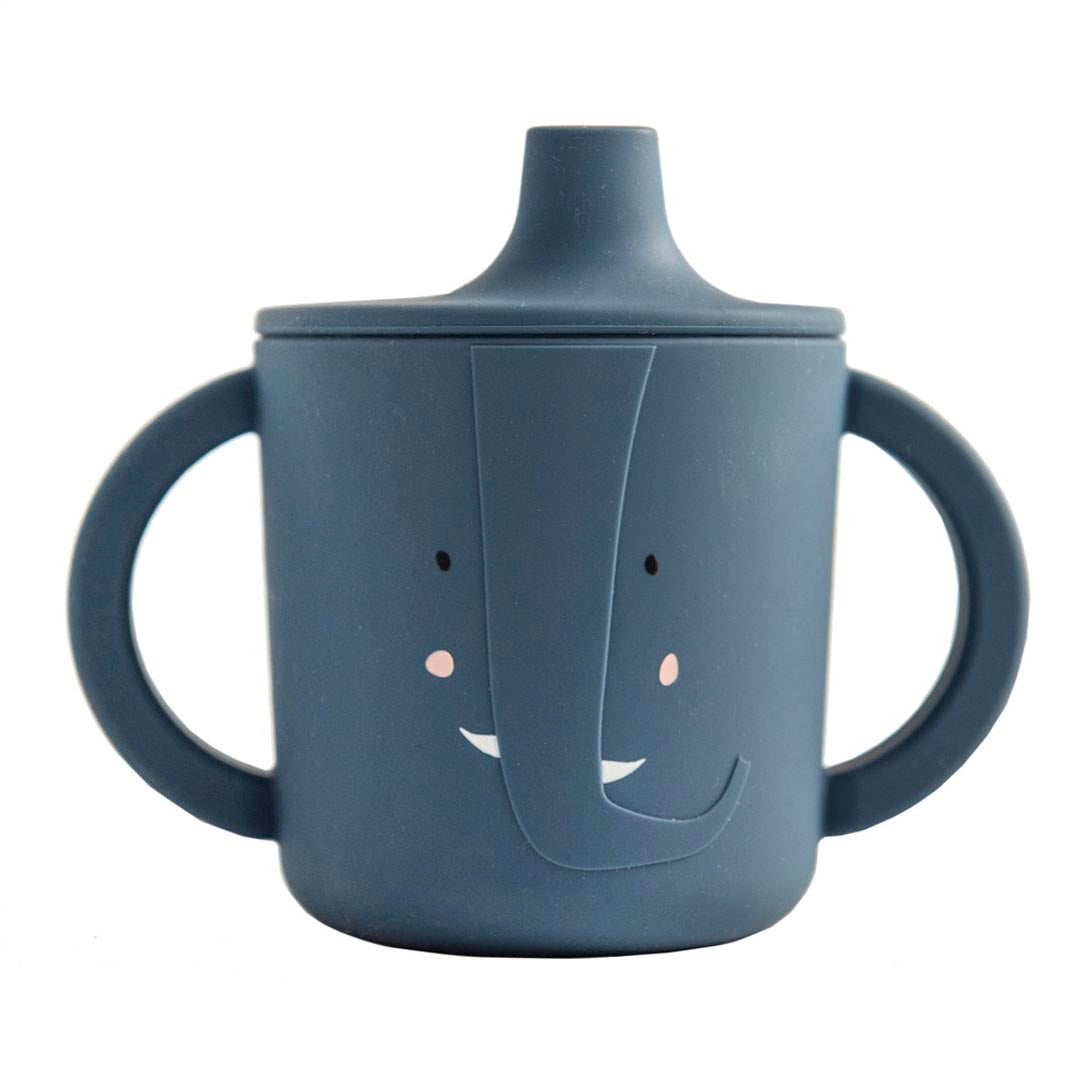 (Pre-Order)Trixie Silicone learning cup - Mrs. Elephant