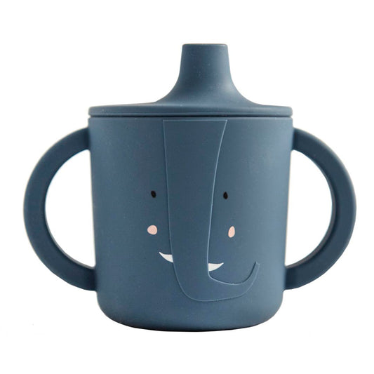 (Pre-Order)Trixie Silicone learning cup - Mrs. Elephant