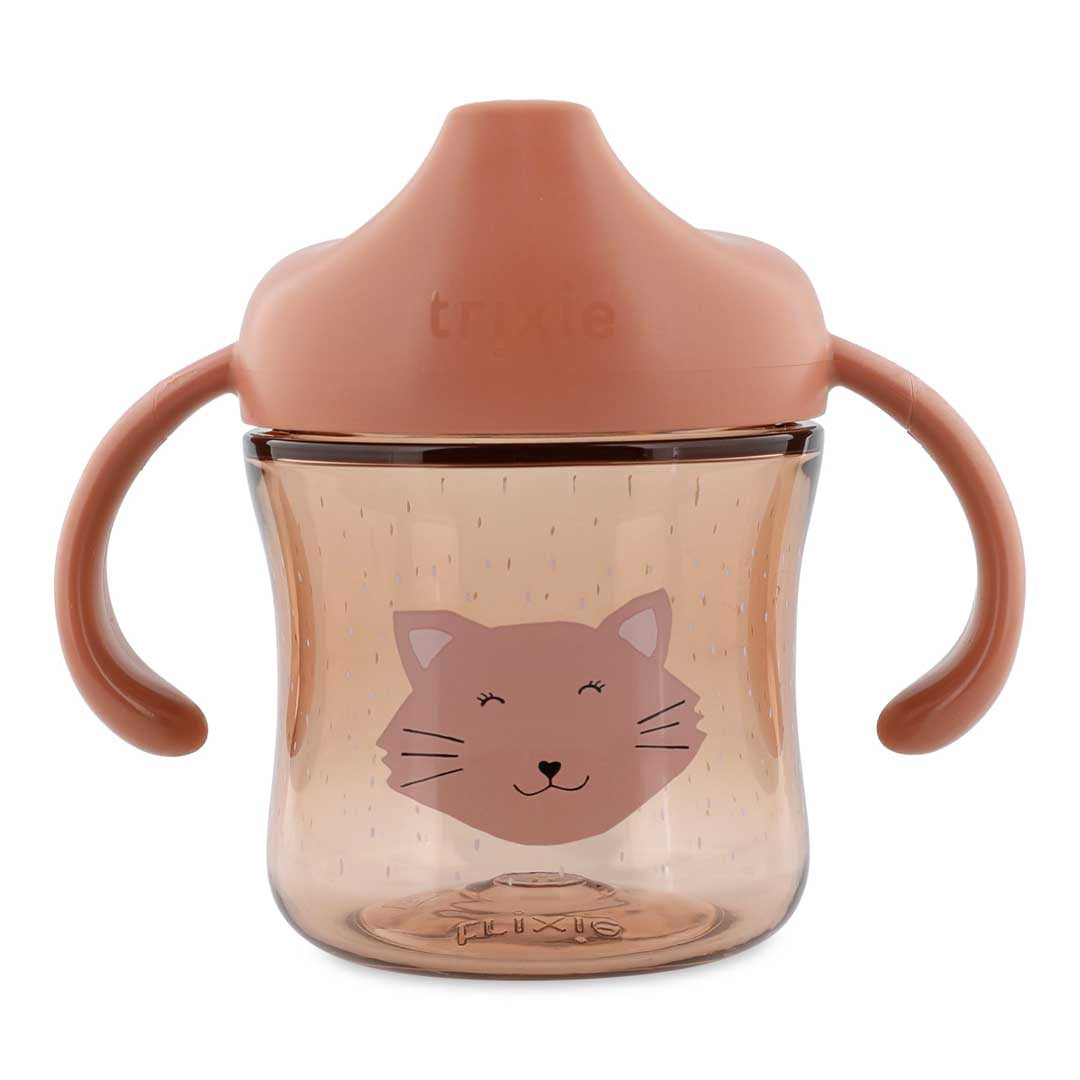 (Pre-Order) SALE Trixie Sippy cup with handles - Mrs. Cat