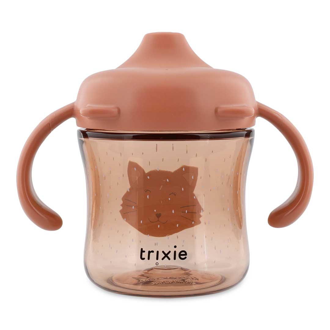 (Pre-Order) SALE Trixie Sippy cup with handles - Mrs. Cat