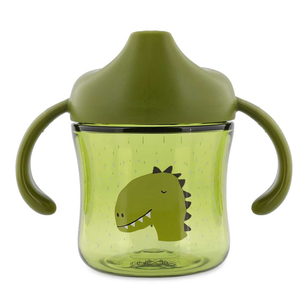 (Pre-Order) SALE Trixie Sippy cup with handles - Mr. Dino