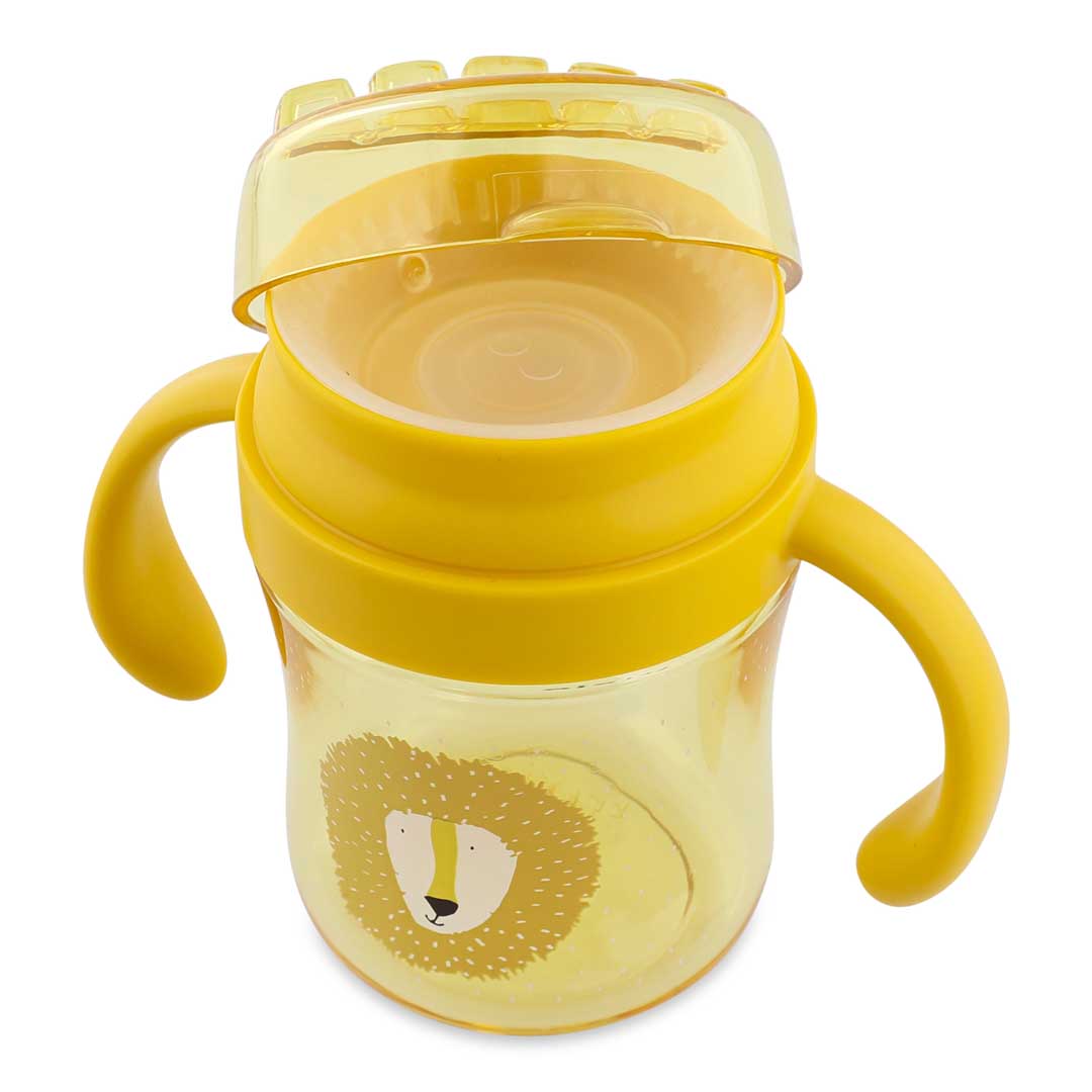 (Pre-Order) SALE Trixie 360° drinking cup with handles - Mr. Lion