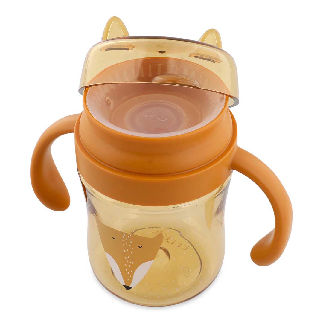 (Pre-Order) SALE Trixie 360° drinking cup with handles - Mr. Fox