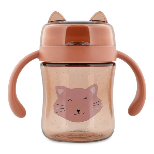 (Pre-Order) SALE Trixie 360° drinking cup with handles - Mrs. Cat
