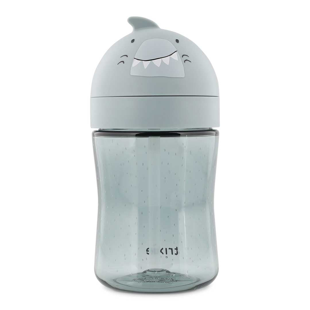 (Pre-Order)Trixie Drinking cup with straw - Mr. Shark