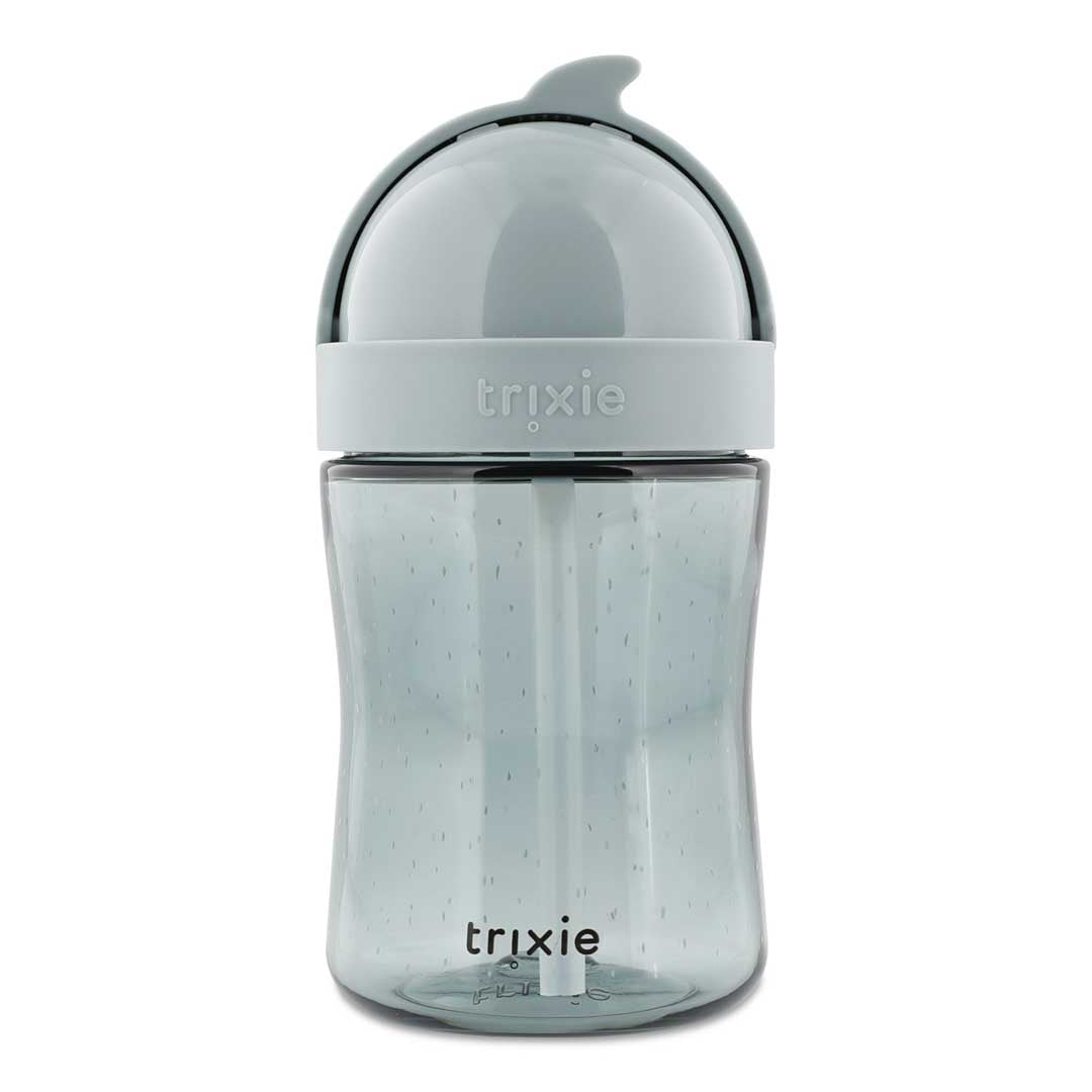 (Pre-Order)Trixie Drinking cup with straw - Mr. Shark