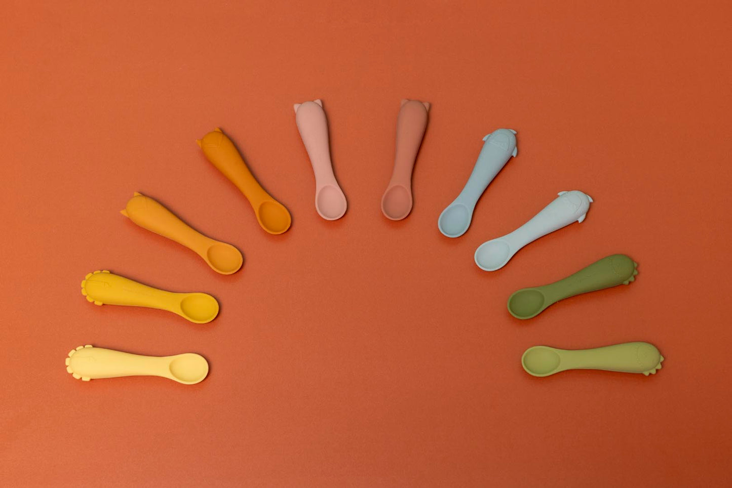 (Pre-Order)Trixie First baby spoons 2-pack - Mr. Shark