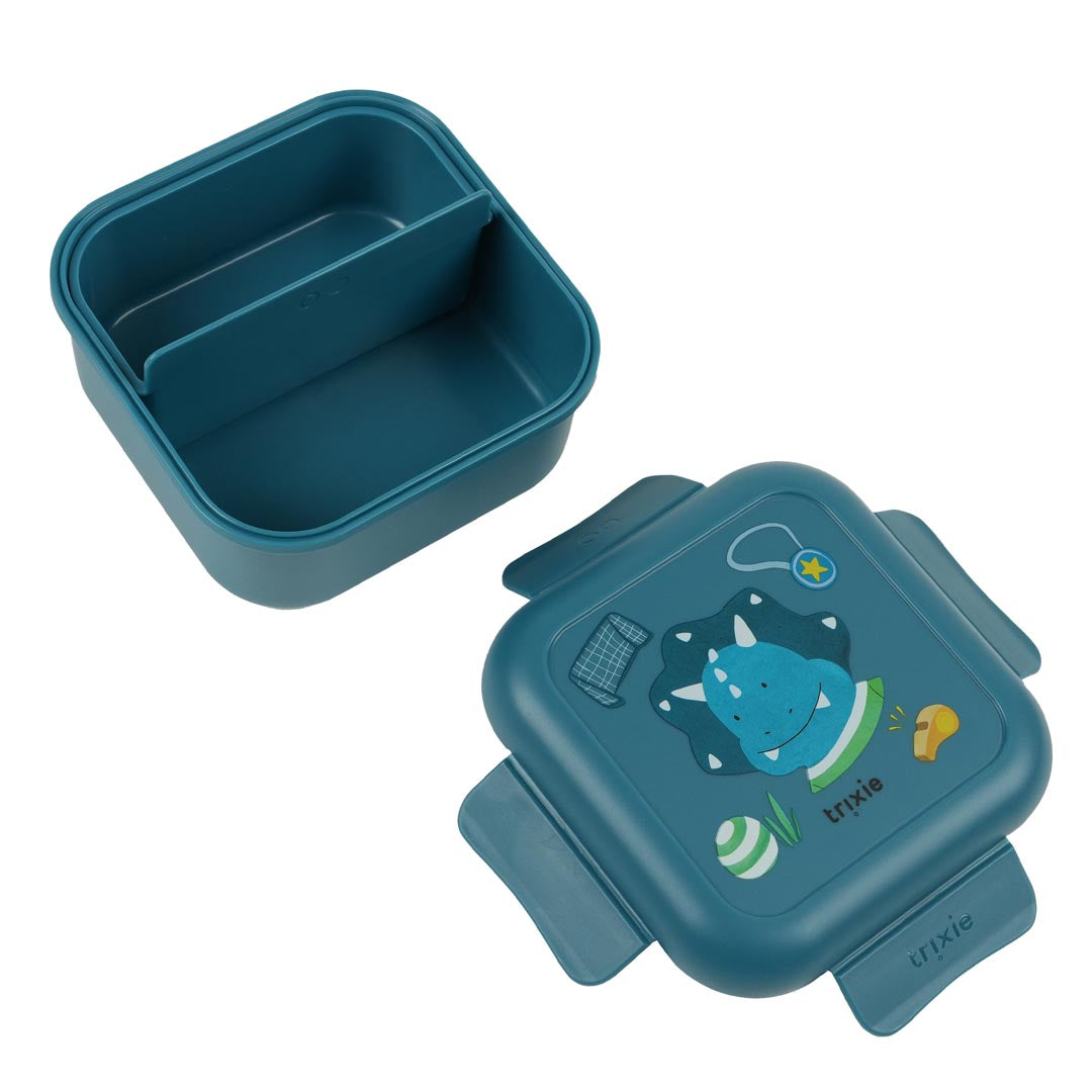 (Pre-Order) SALE Trixie Snack box with clips - Ballplayer Mr. Triceratops