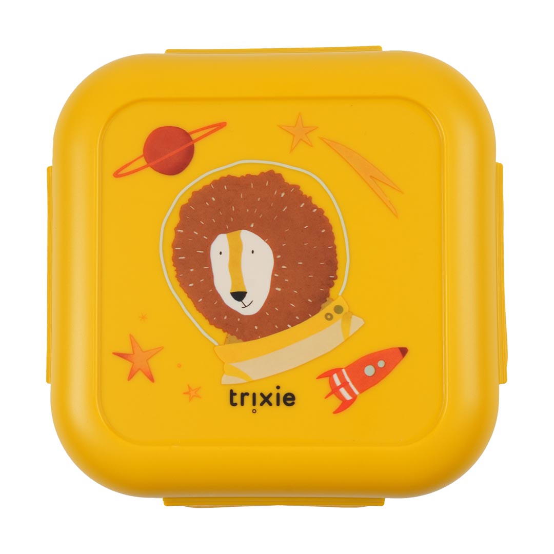 (Pre-Order) SALE Trixie Snack box with clips - Spaceman Mr. Lion