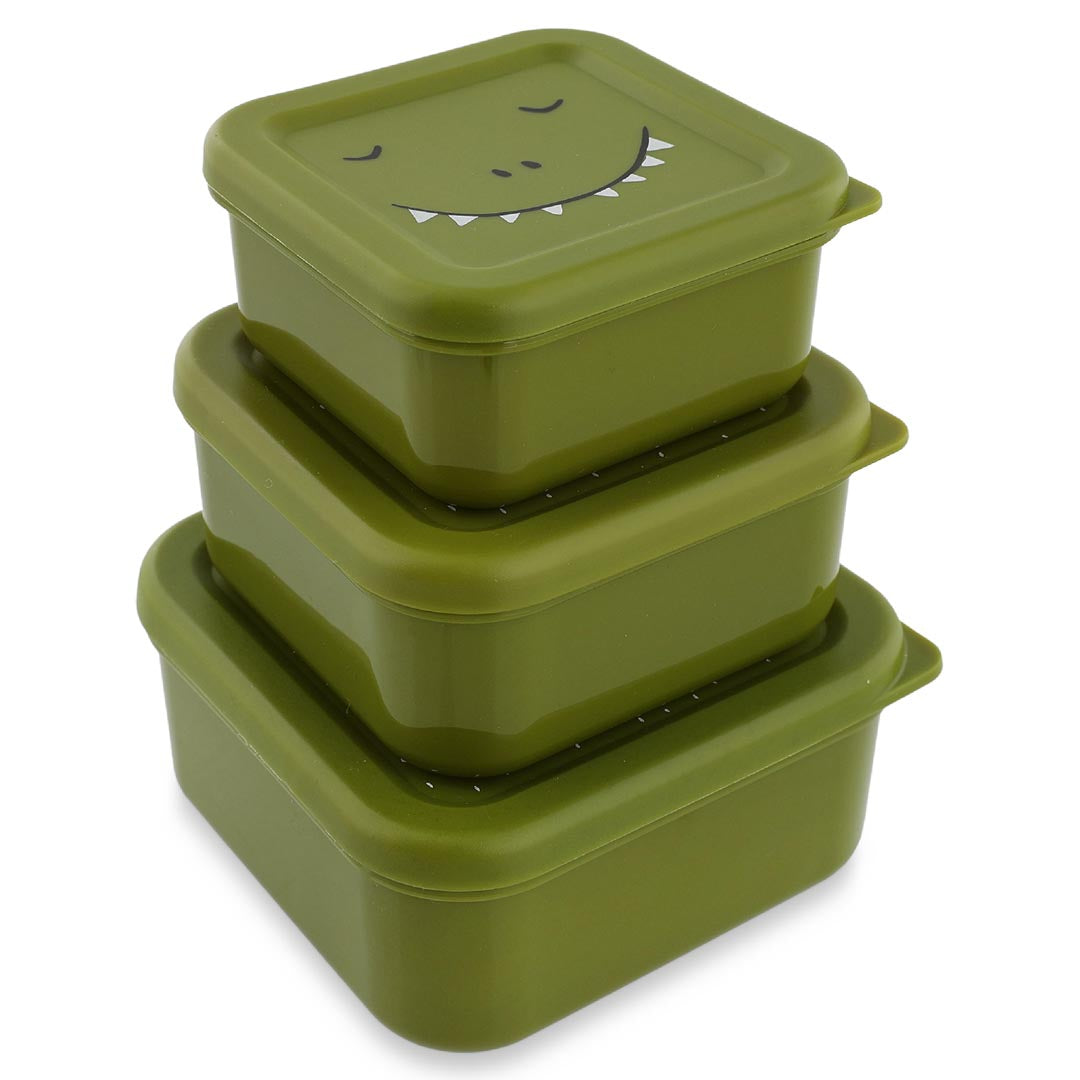 (Pre-Order) SALE Trixie Snack box - 3-piece set - Mr. Dino