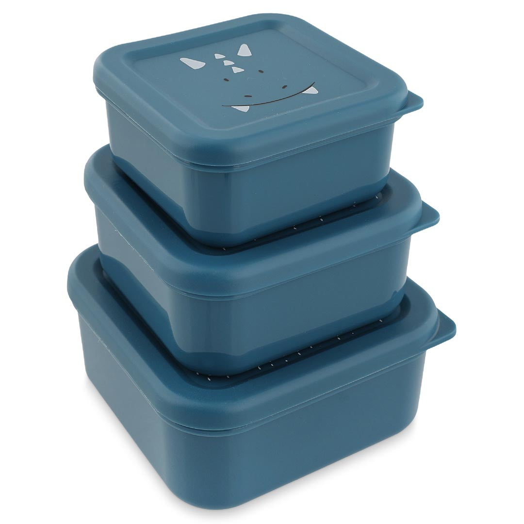 (Pre-Order) SALE Trixie Snack box - set of 3 - Mr. Triceratops