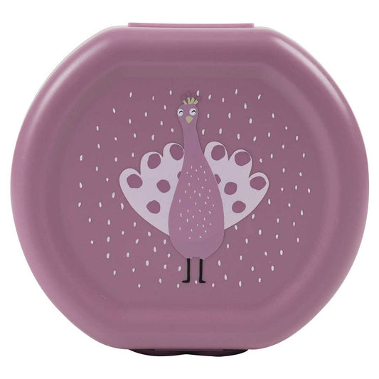 (Pre-Order) SALE Trixie Snack box with clip - set of 2 - Mrs. Peacock