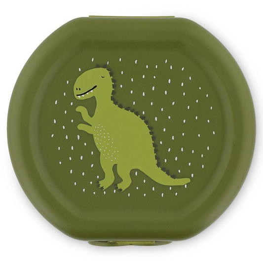 (Pre-Order) SALE Trixie Snack box with clip - set of 2 - Mr. Dino