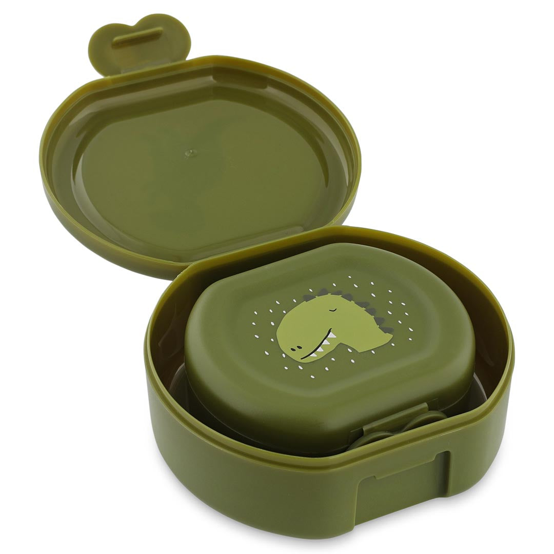 (Pre-Order) SALE Trixie Snack box with clip - set of 2 - Mr. Dino