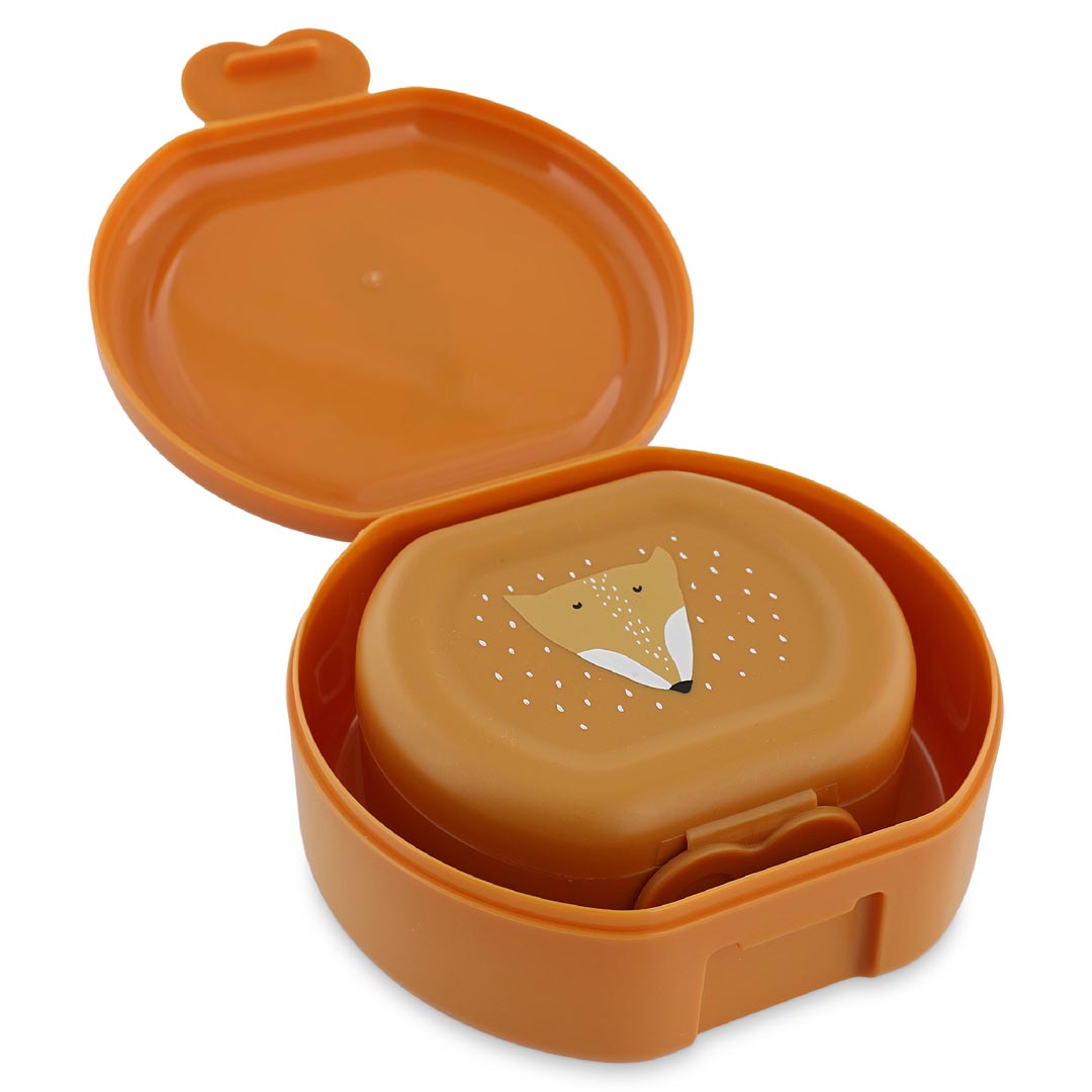 (Pre-Order) SALE Trixie Snack box with clip - set of 2 - Mr. Fox