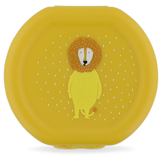 (Pre-Order) SALE Trixie Snack box with clip - set of 2 - Mr. Lion