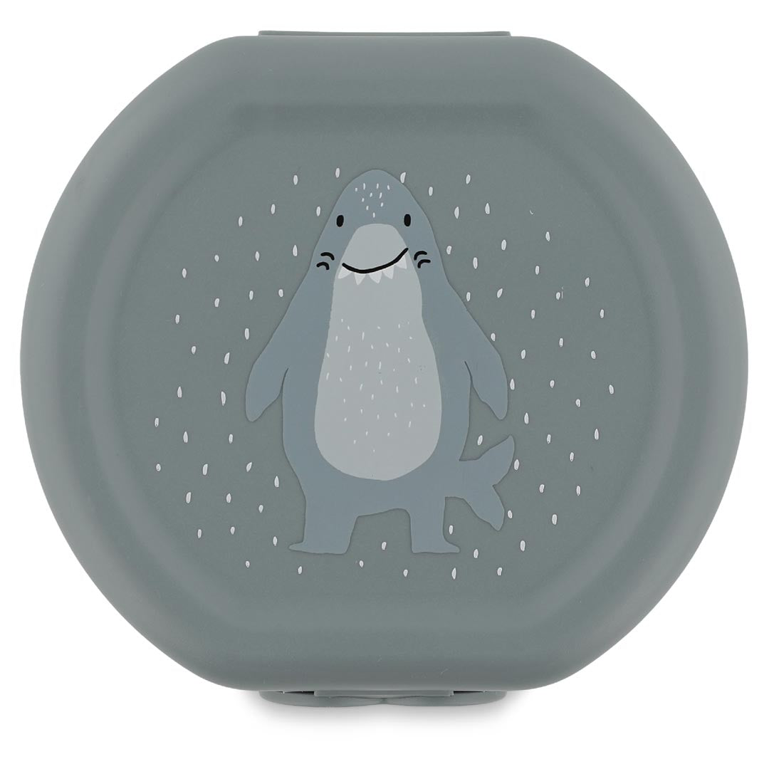 (Pre-Order)Trixie Snack box with clip - set of 2 - Mr. Shark