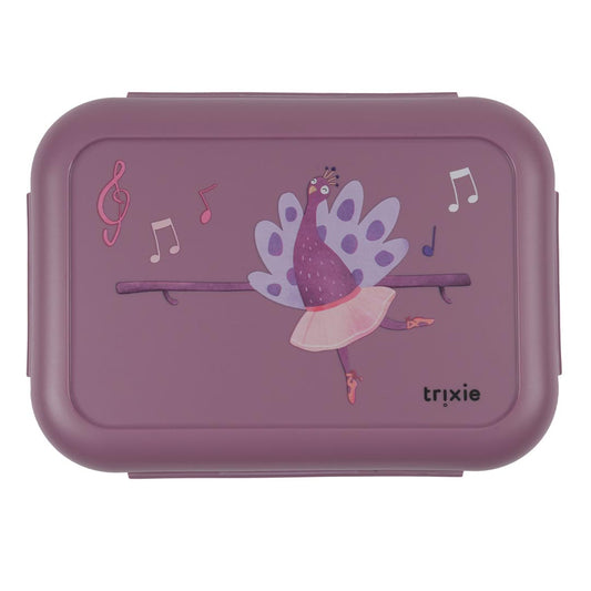 (Pre-Order) SALE Trixie Lunchbox with clips - Ballerina Mrs. Peacock