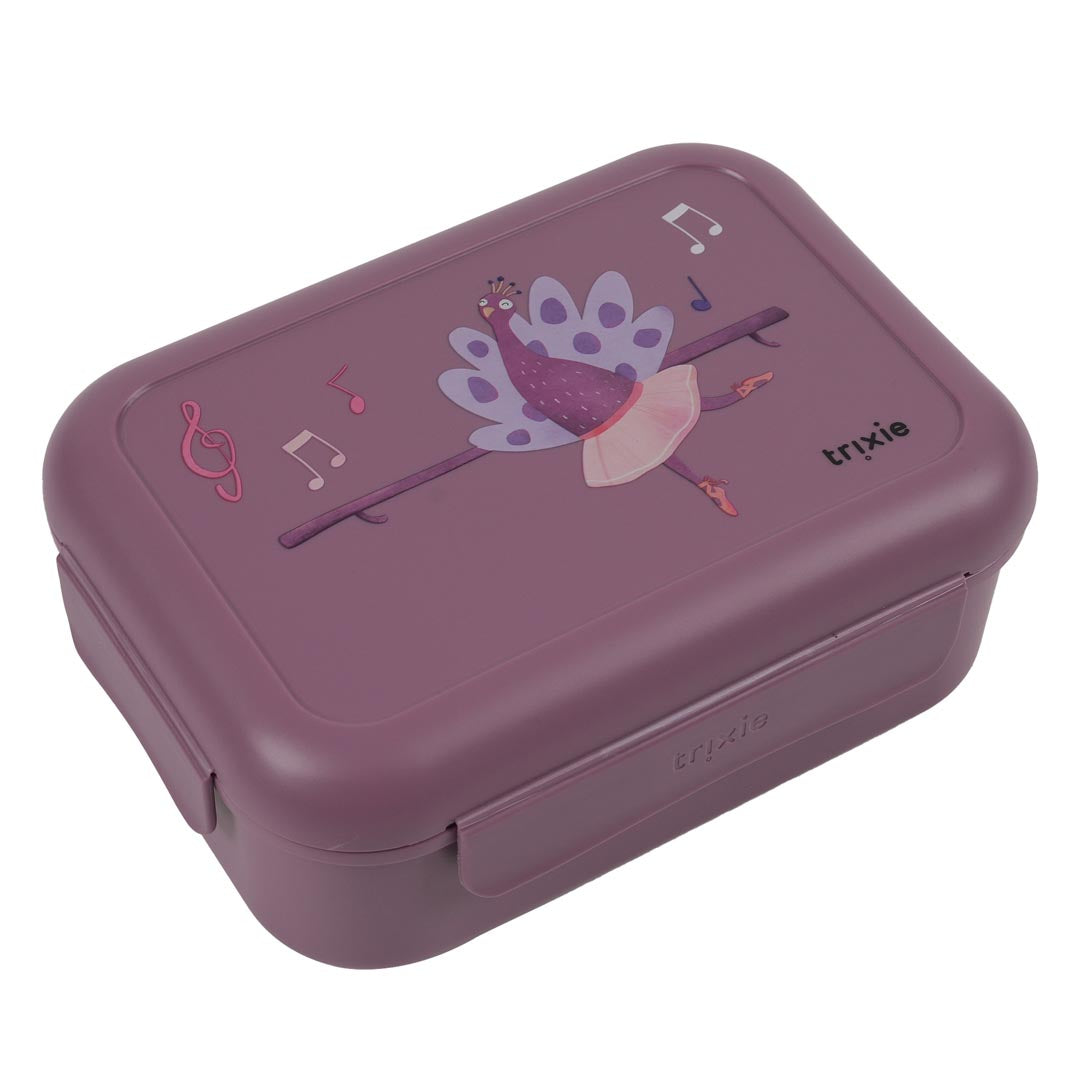 (Pre-Order) SALE Trixie Lunchbox with clips - Ballerina Mrs. Peacock