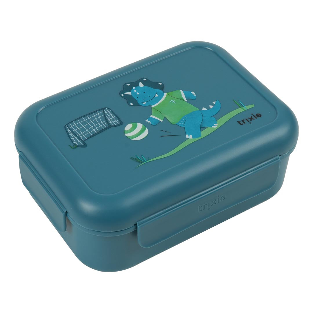(Pre-Order) SALE Trixie Lunchbox with clips - Ballplayer Mr. Triceratops