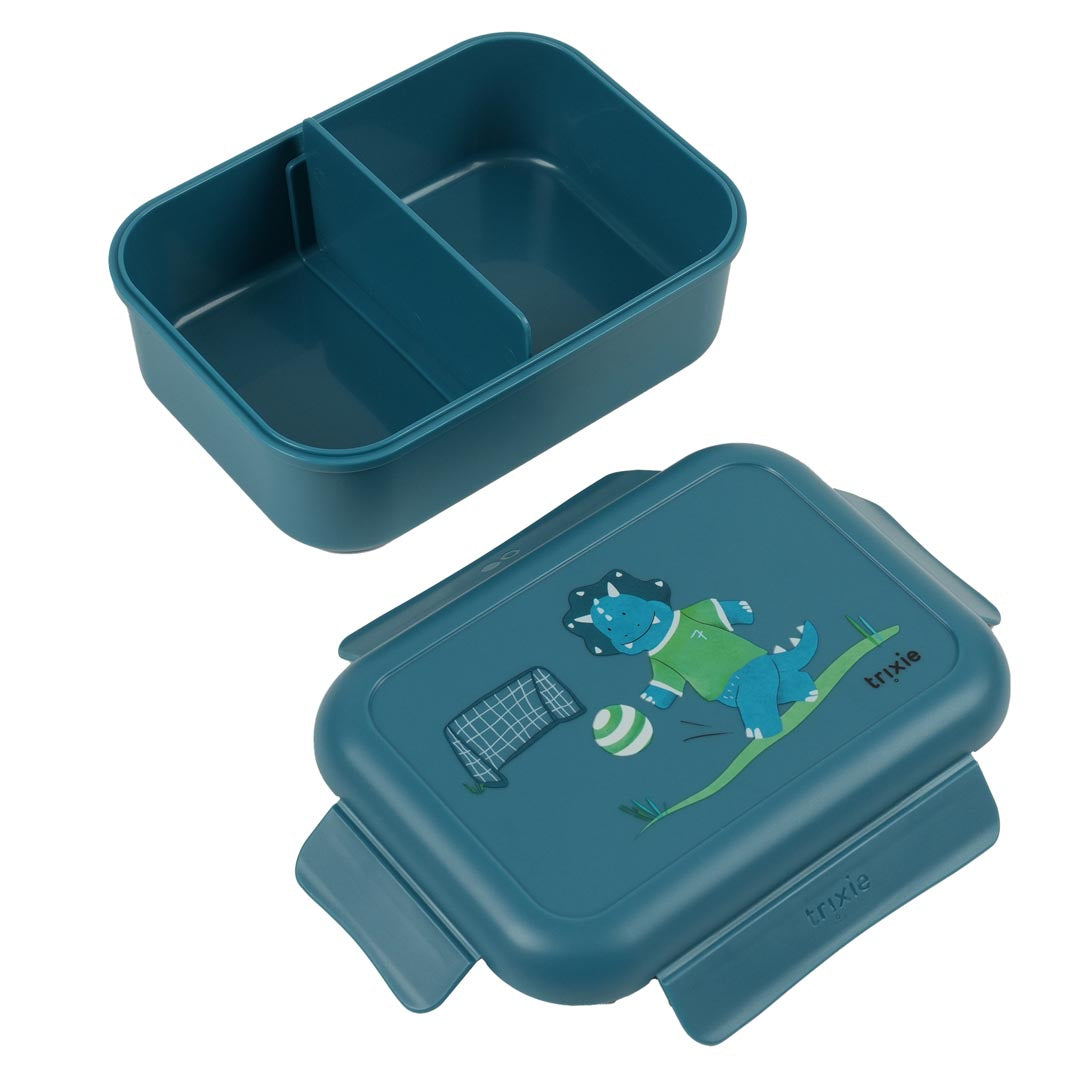 (Pre-Order) SALE Trixie Lunchbox with clips - Ballplayer Mr. Triceratops
