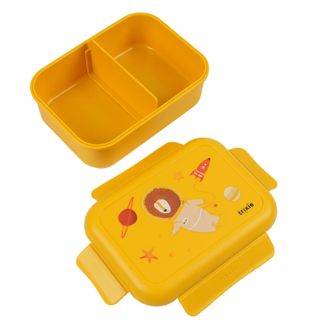 (Pre-Order) SALE Trixie Lunchbox with clips - Spaceman Mr. Lion