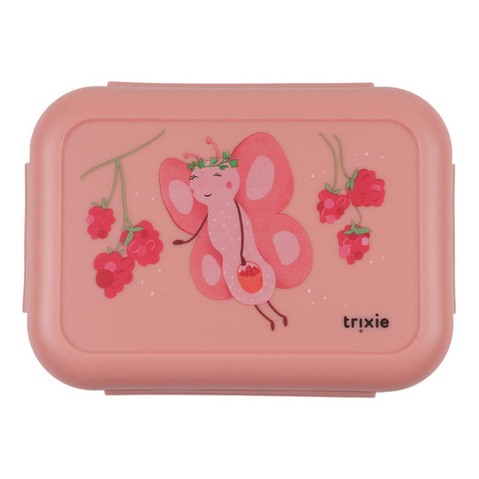 (Pre-Order) SALE Trixie Lunchbox with clips - Fruit fairy Mrs. Butterfly