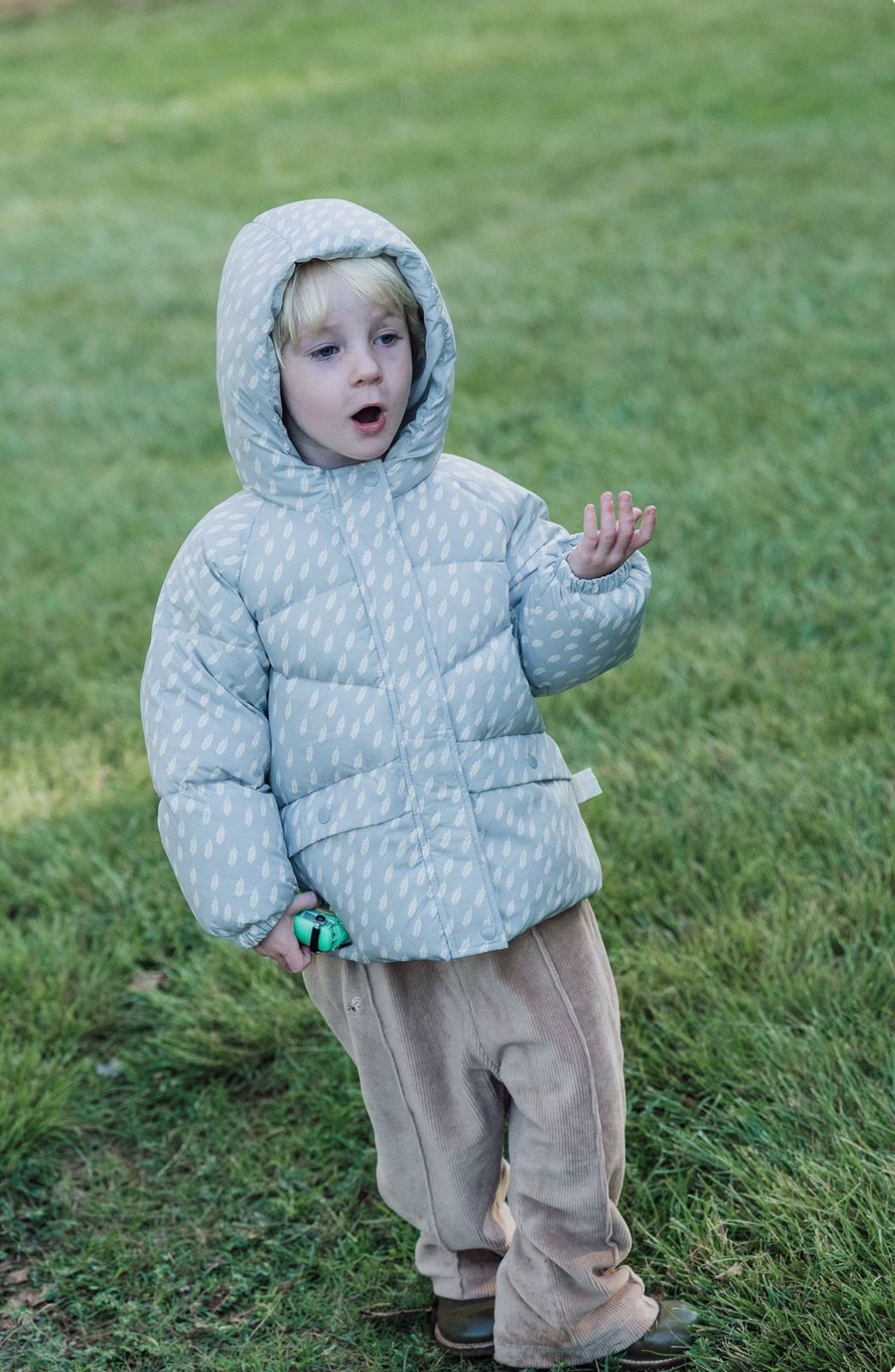 (Pre-Order) White Wheat Puffer Jacket