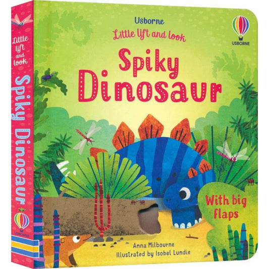 (Pre-Order) Usborne Little Lift and Look Spiky Dinosaur