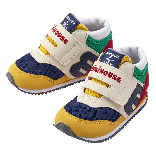 (Pre-Order) Mikihouse Mizuno collaboration second baby shoes Multicolor