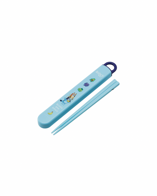 (Pre-Order) Skater Chopsticks Set Dishwasher Compatible Chopstick - Bluey & Bingo