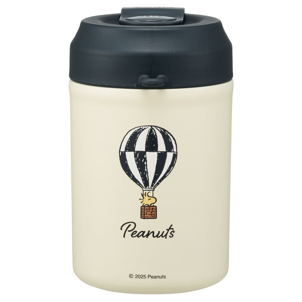 (Pre-Order) Skater Easy Mug Bottle Water Bottle 380ml Warm Cold Insulation Stainless Steel One Push  Snoopy
