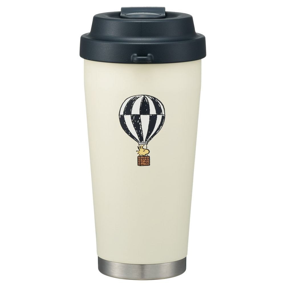 9Pre-Order) Skater Easy Mug Bottle Water Bottle 480ml Warm Cold Insulation Stainless Steel One Push Snoopy