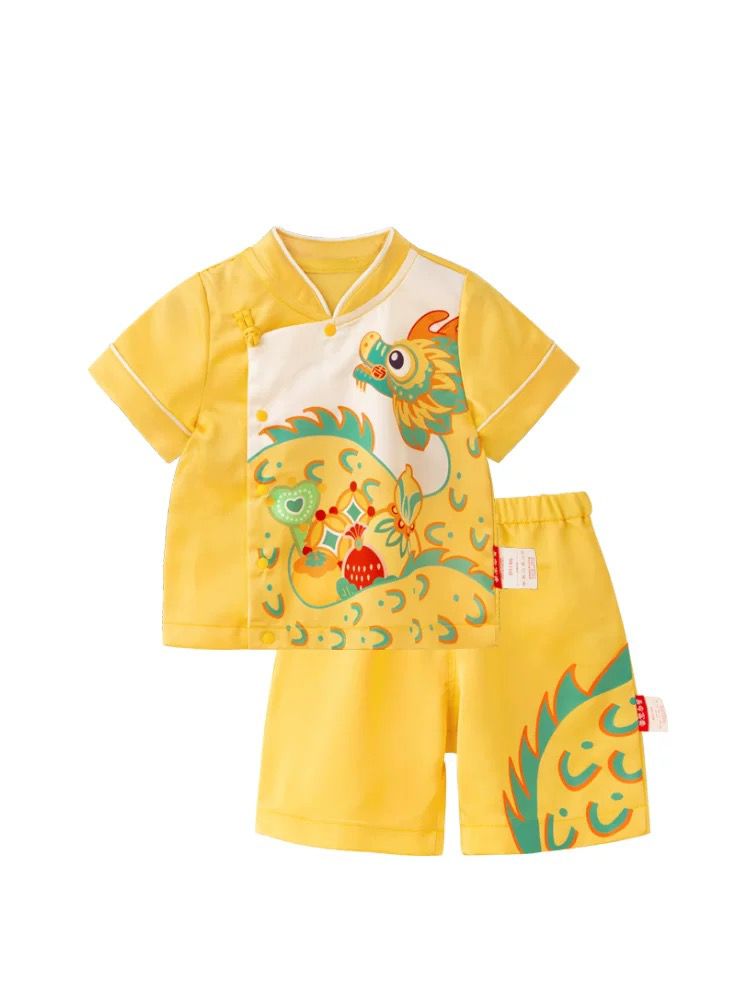 (Pre-Order) Zhang Ming Fu Cheongsam Set with Dragon Embroidery