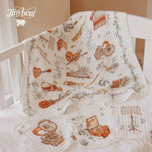 (PRE-ORDER) Tiny Beni Bath Towel Set