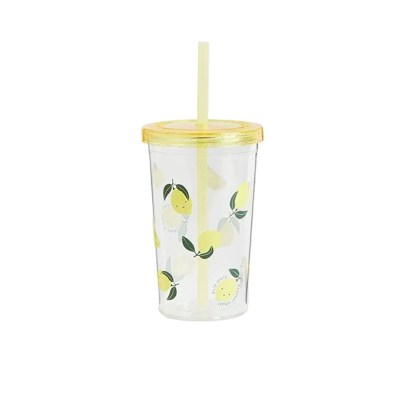 (Pre-Order) H&M Home Tumblr with Straw  Lemon